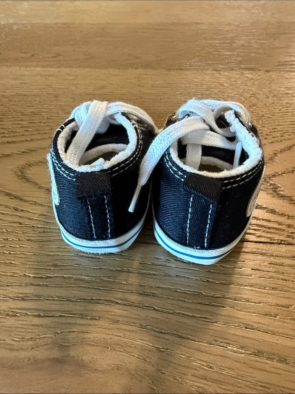 Converse Black and White Baby High-Top Sneakers